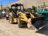 2008 Caterpillar 414E IL Box Blade/Skip Loader