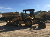 2008 Caterpillar 414E IL Box Blade/Skip Loader