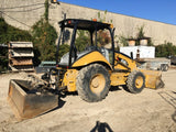 2008 Caterpillar 414E IL Box Blade/Skip Loader