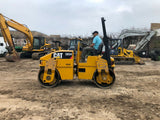 2011 CAT Caterpillar CB34  Smooth Drum Asphalt Roller Compactor